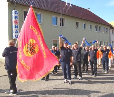 Bilder vom Festumzug aus Anlass des Jubilums 150 Jahre organisierter Sport in der Bernsteinstadt  Ribnitz-Damgarten am 24. August 2013. Foto: Eckart Kreitlow