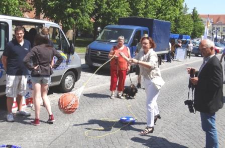 Bilder vom 9. Bernsteinfest in Ribnitz-Damgarten am 8.Juni 2013. Foto: Eckart Kreitlow