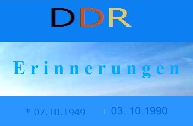 DDR-Erinnerungen auf Ostsee-Rundschau.de - Erinnerungen an das Leben in der DDR. Die DDR bestand als souverner Staat vom 07.Oktober 1949 bis 03.Oktober 1990.  Grafik / Zeichnung: Eckart Kreitlow