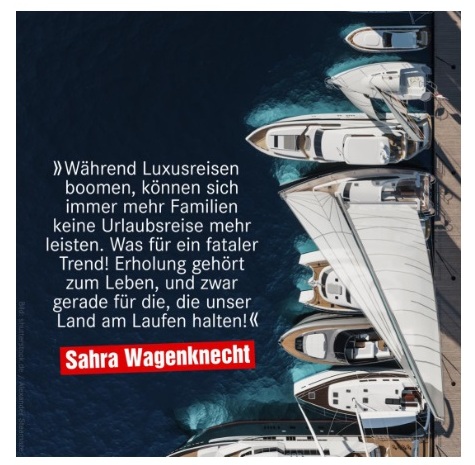Aus dem Posteingang von Dr. Sahra Wagenknecht (MdB) - Team Sahra - 09.03.2023 - Gemeinsam kämpfen gegen Verarmung und Deindustrialisierung - Abschnitt 4 - Link: https://www.sahra-wagenknecht.de/