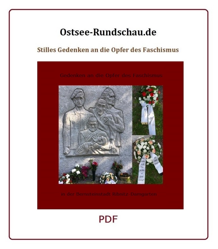 Stilles Gedenken zum 75. Jahrestag der Befreiung vom Faschismus am 8. Mai 2020 in der Bernsteinstadt Ribnitz-Damgarten - PDF