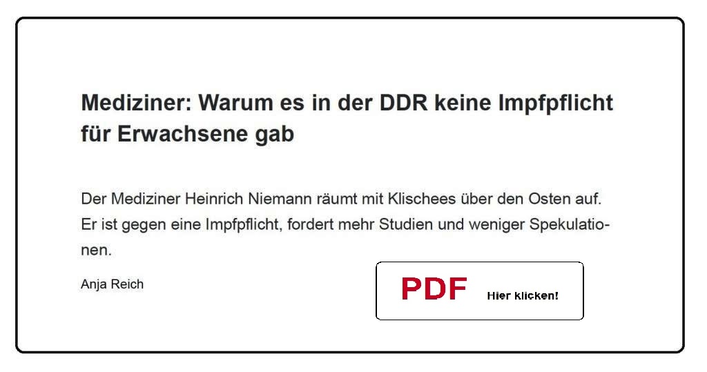 Interview mit Dr. Heinrich Niemann aus der Berliner Zeitung vom 25.11.2021 - PDF - Aus dem Posteingang vom 02. Dezember 2021 von Dr. Marianne Linke